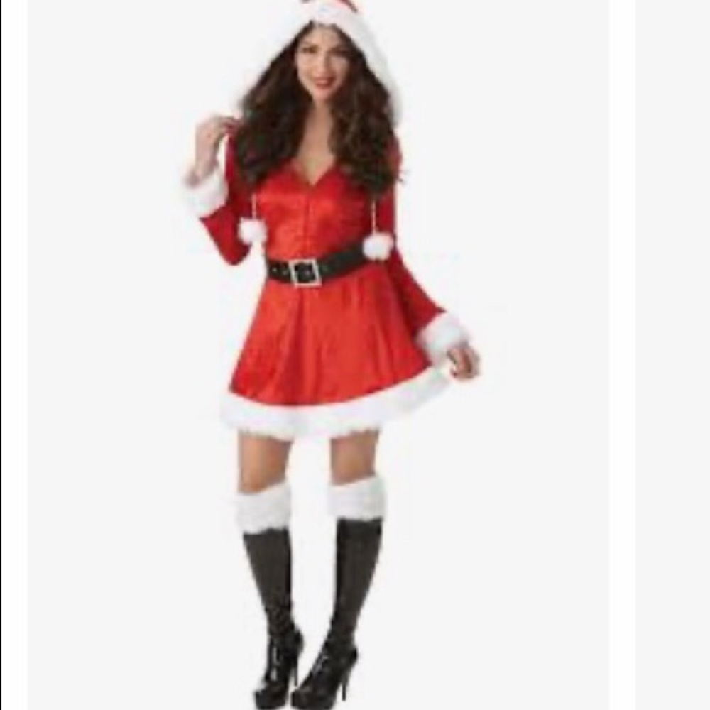 NWT Sexy Miss Santa Costume Cosplay